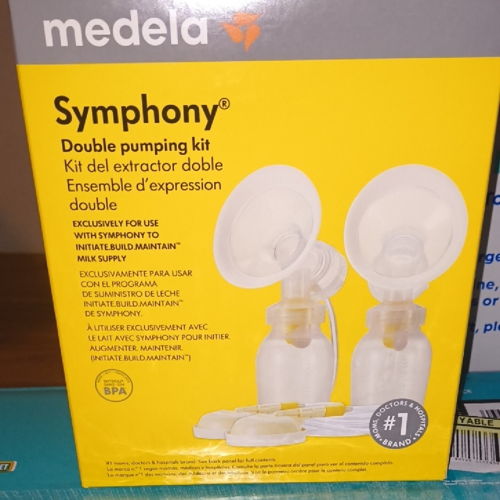 Medela Symphony Pumping Kit with Yellow Accents